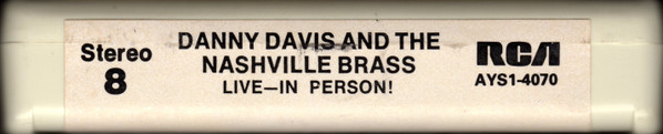 Album herunterladen Danny Davis & The Nashville Brass - LiveIn Person