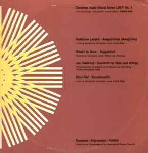 Guillaume Landré - Anagrammen (Anagrams) / Suggestioni / Concerto For Flute And Strings / Symphonietta album cover