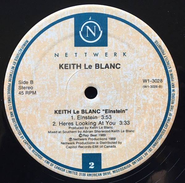 lataa albumi Keith Le Blanc - Einstein Extended Remix