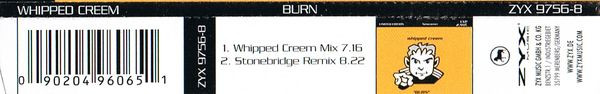 last ned album Whipped Creem - Burn