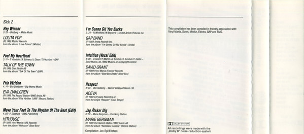 ladda ner album Various - Club Top 16 Top Hits Från Hitslistorna 1989 No 3