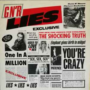 Guns N' Roses – G N' R Lies (Vinyl) - Discogs