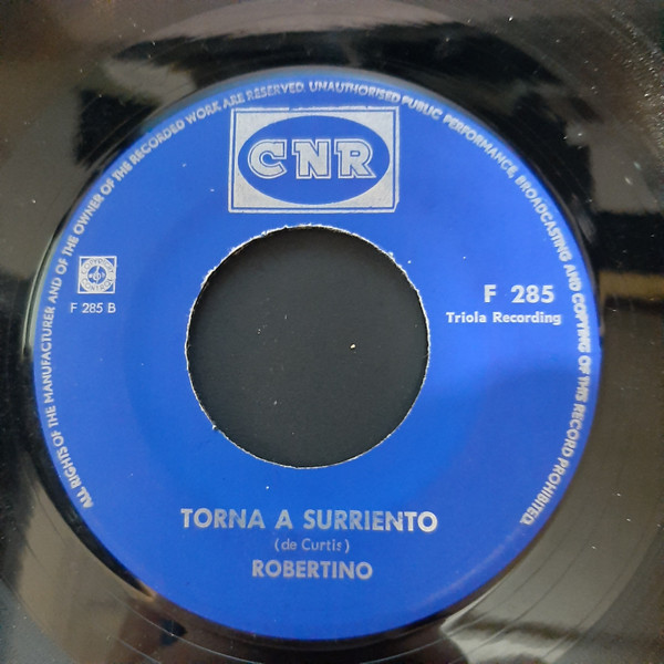 descargar álbum Robertino - Santa Lucia Torna A Surriento