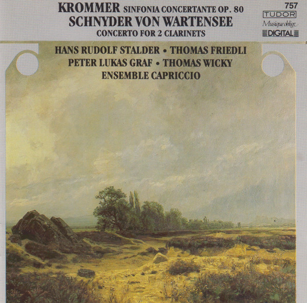 Krommer, Schnyder Von Wartensee, Ensemble Capriccio – Sinfonia ...