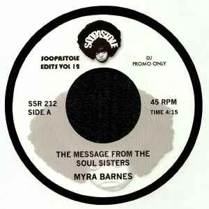 Myra Barnes - The Message From The Soul Sisters / Right On