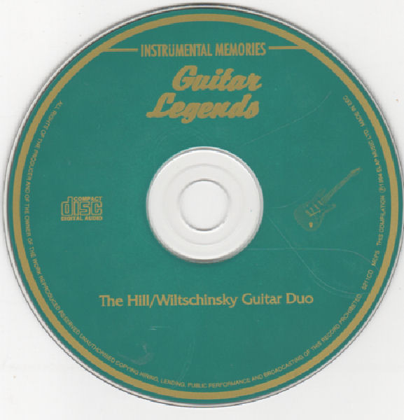 descargar álbum Download The HillWiltschinsky Guitar Duo - Guitar Legends Instrumental Memories album