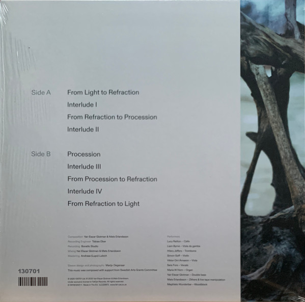 Yair Elazar Glotman & Mats Erlandsson - Emanate | 130701 (LP13-40) - 2