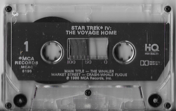 télécharger l'album Leonard Rosenman - Star Trek IV The Voyage Home Original Motion Picture Soundtrack