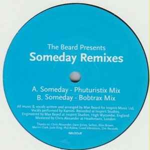 The Beard - Someday (Remixes) album cover