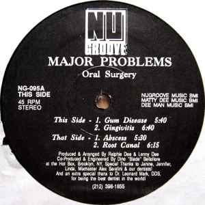 Major Problems - Oral Surgery album cover