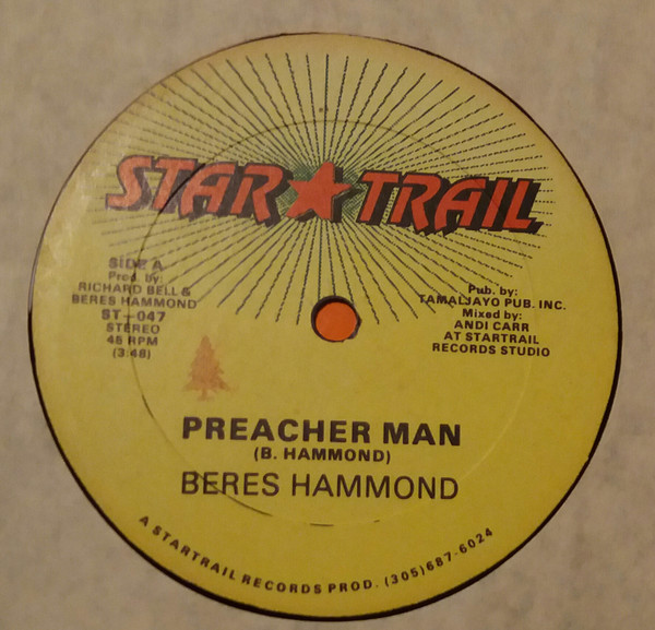 Beres Hammond – Preacher Man (Vinyl) - Discogs