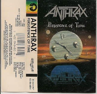 Anthrax – Persistence Of Time (1990, Cassette) - Discogs