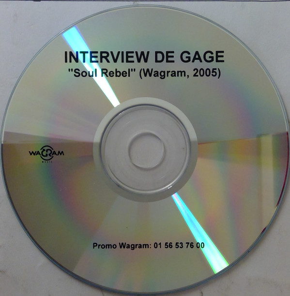 Album herunterladen Gage - Interview de Gage