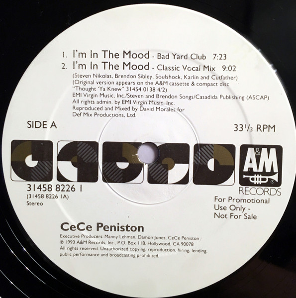 Ce Ce Peniston - I'm In The Mood