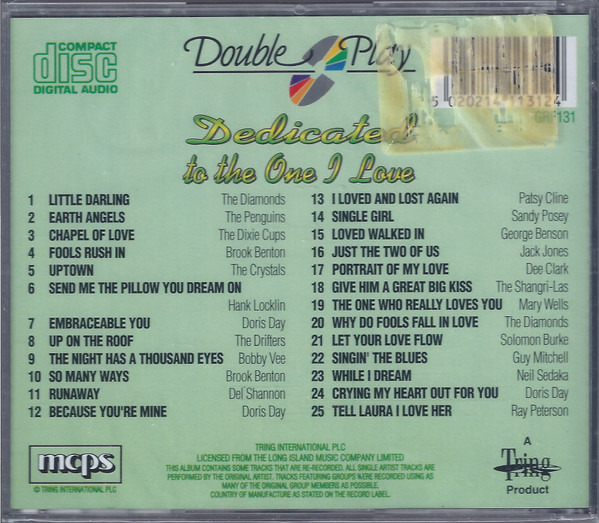 descargar álbum Various - Dedicated To The One I Love