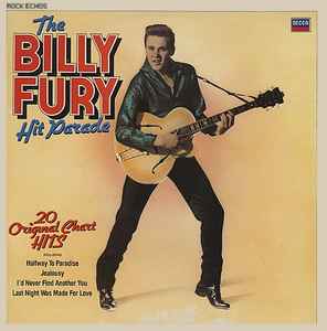 Billy Fury - The Billy Fury Hit Parade album cover