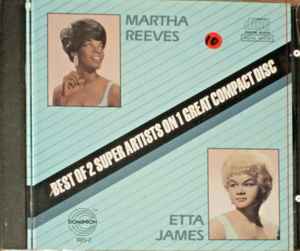 Martha Reeves - Martha Reeves, Etta James album cover