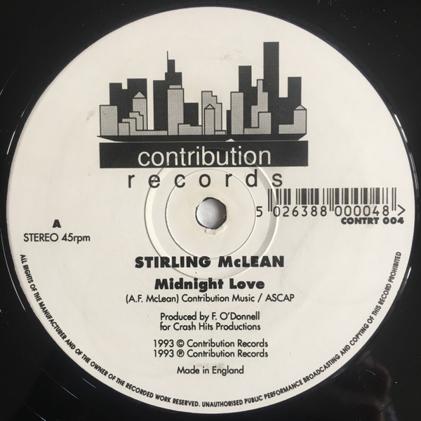 Stirling McLean – Midnight Love (1993, Vinyl) - Discogs