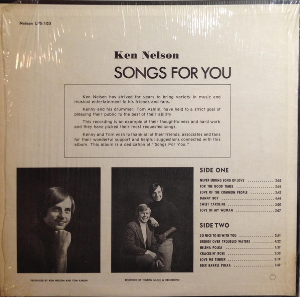 ladda ner album Ken Nelson - Songs for You