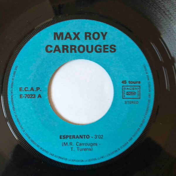 ladda ner album Max Roy Carrouges - Chante En Esperanto