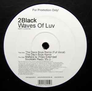 2 Black - Waves Of Luv album cover