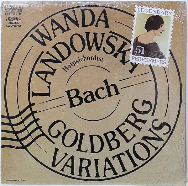 Johann Sebastian Bach - Wanda Landowska - Goldberg Variations