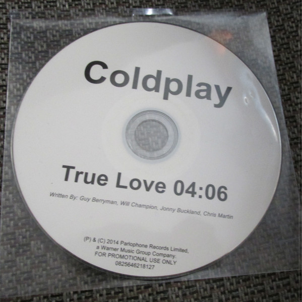 Coldplay True Love Lithograph