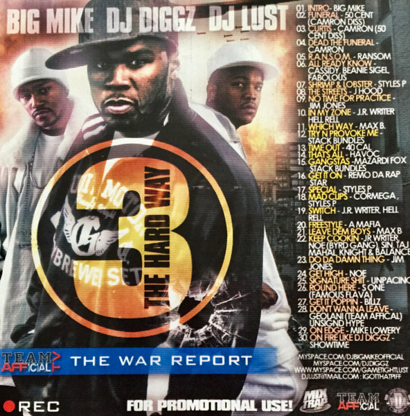 Big Mike, Dj Diggz & DJ Lust – 3 The Hard Way - The War Report