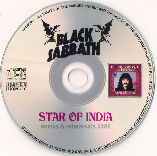 lataa albumi Black Sabbath Featuring Jeff Fenholt - Star Of India