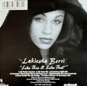 Lakiesha Berri – Like This & Like That (1997, CD) - Discogs