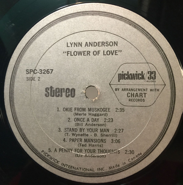 Lynn Anderson - Flower Of Love | Pickwick/33 Records (SPC 3267) - 3