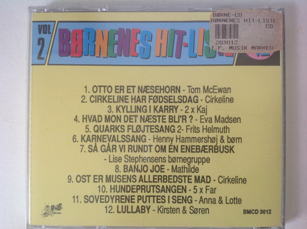 ladda ner album Various - Børnenes Hit Liste Vol 1