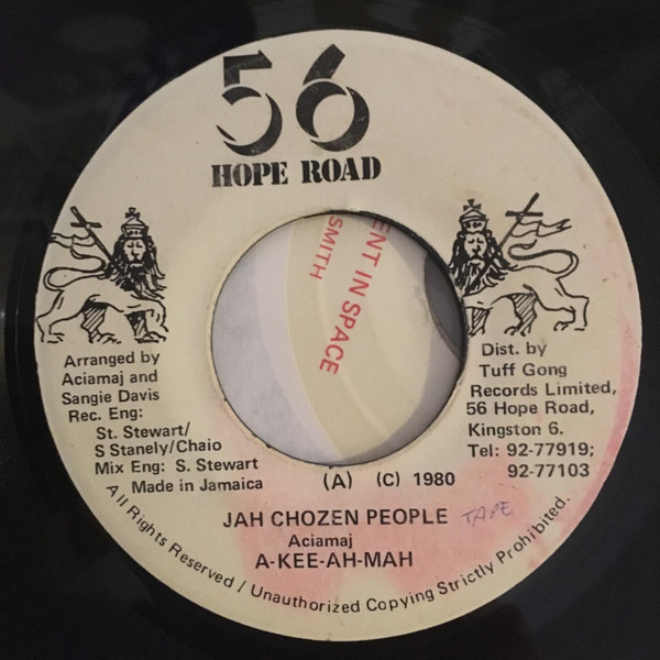 Aciamaj – Jah Chosen People (1982, Vinyl) - Discogs