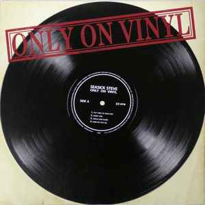 Seasick Steve - Only On Vinyl [Ltd Blue Vinyl] album cover