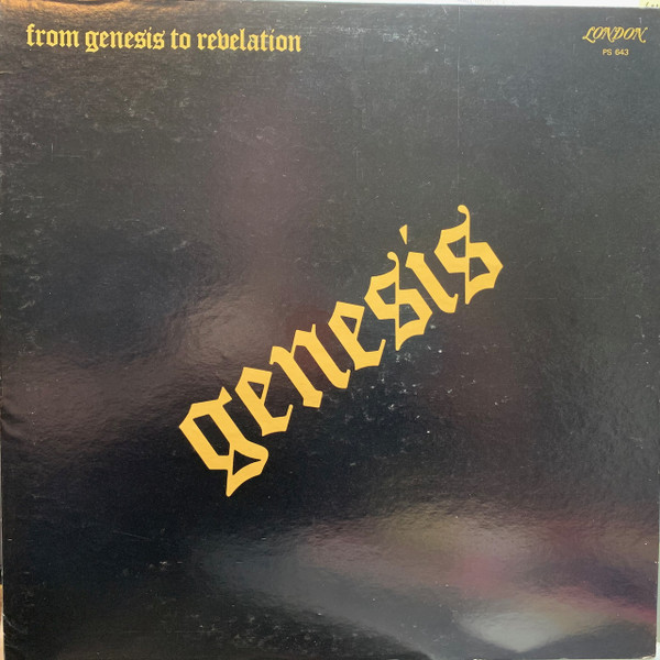 Genesis – From Genesis To Revelation (1974, AL Pressing, Vinyl) - Discogs