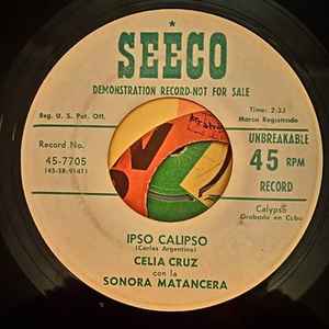 Celia Cruz - La Sopa En Botella / Ipso Calipso album cover