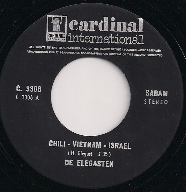 lataa albumi De Elegasten - Chili Vietnam Israel