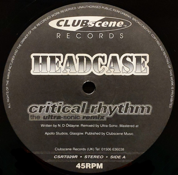 lataa albumi Headcase - Critical Rhythm