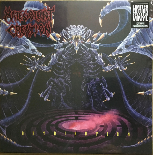 Malevolent Creation – Retribution (2018, Clear/Blue/Black Splatter