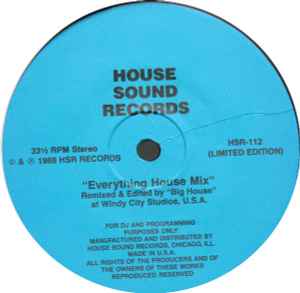 Everything House Mix / Fierce House Mix (1988, Vinyl) - Discogs