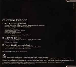 MICHELLE BRANCH - EVERYWHERE, CD, SINGLE 93624240921