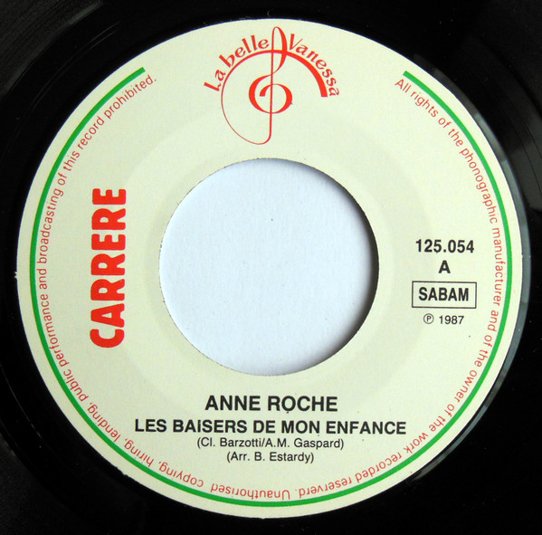 Album herunterladen Anne Roche - Les Baisers De Mon Enfance