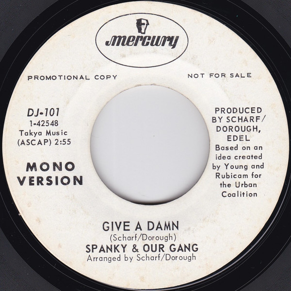 Spanky & Our Gang – Give A Damn (1968, Vinyl) - Discogs