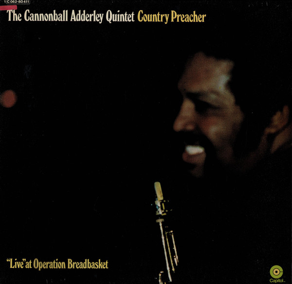 The Cannonball Adderley Quintet – Country Preacher (1970, Gatefold