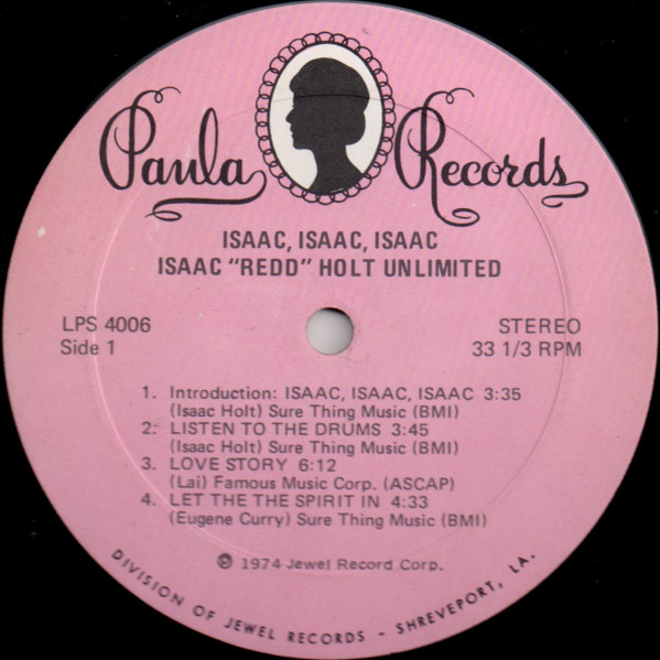 télécharger l'album Isaac Redd Holt Unlimited - Isaac Isaac Isaac