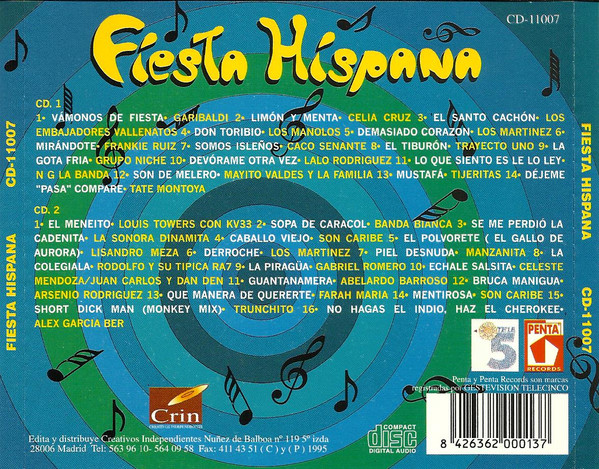 Album herunterladen Various - Fiesta Hispana