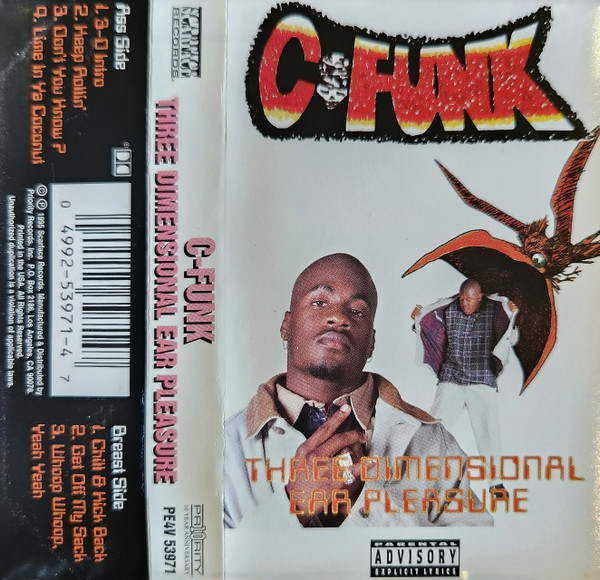 C-Funk – Three Dimensional Ear Pleasure (1995, Cassette) - Discogs