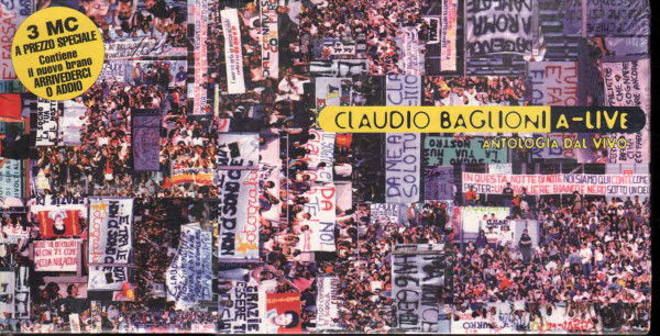 Claudio Baglioni – A-Live (1998, Digipack, CD) - Discogs