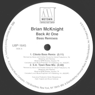 brian mcknight BACK AT ONELP VERSIONレコード | pybli.com.my