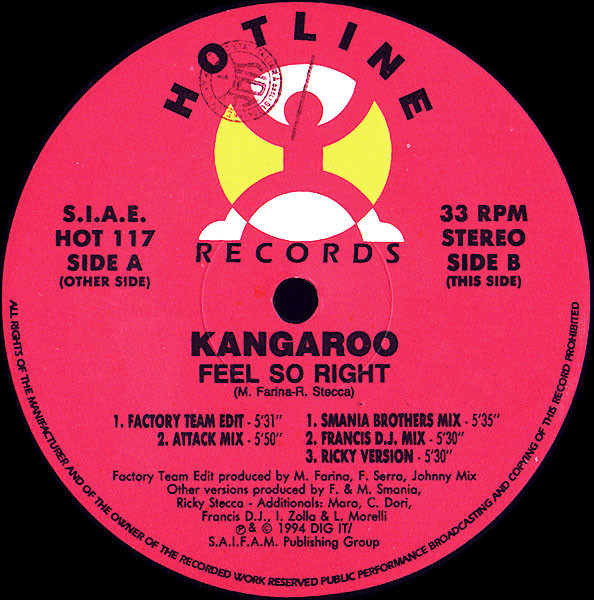 Album herunterladen Kangaroo - Feel So Right